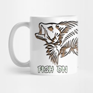 Fish on Bones Mug